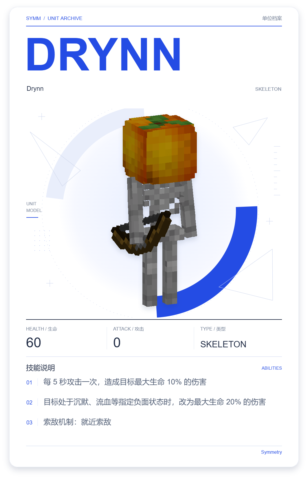 Drynn · 单位展示卡