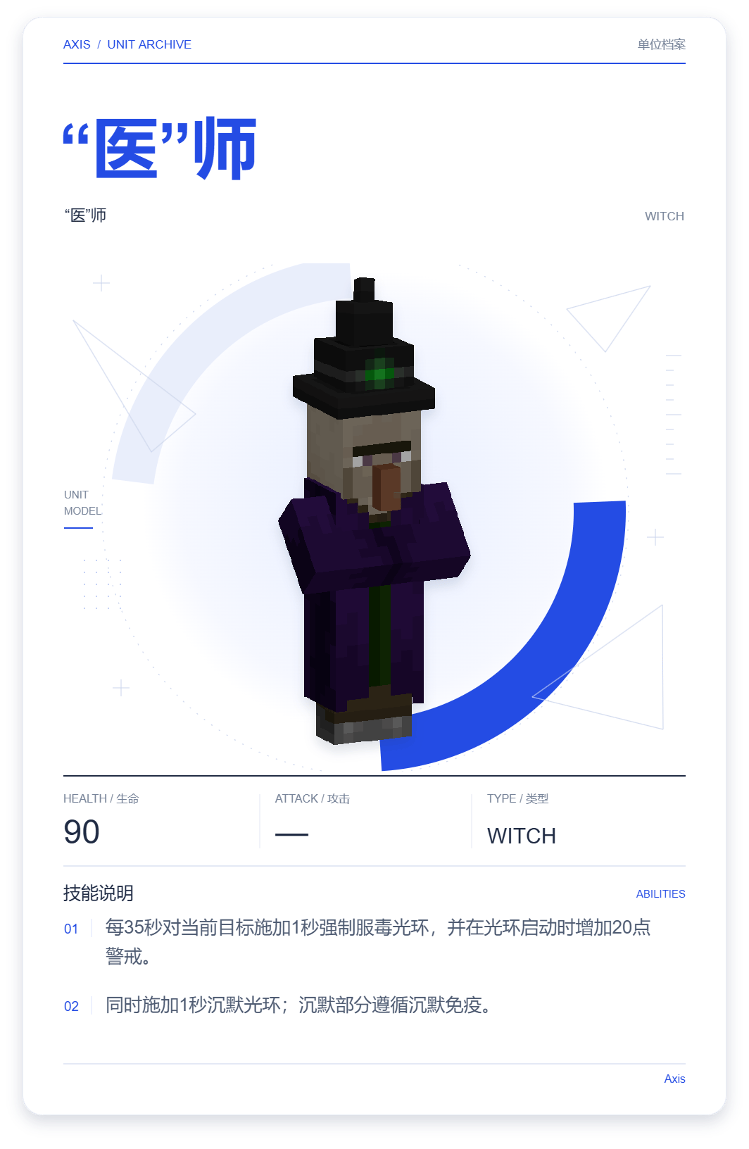 “医”师 · 单位展示卡