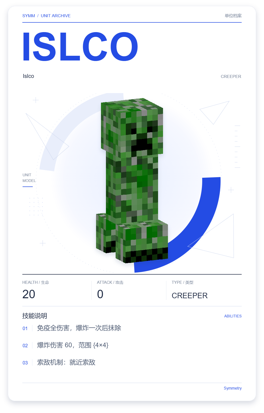 Islco · 单位展示卡